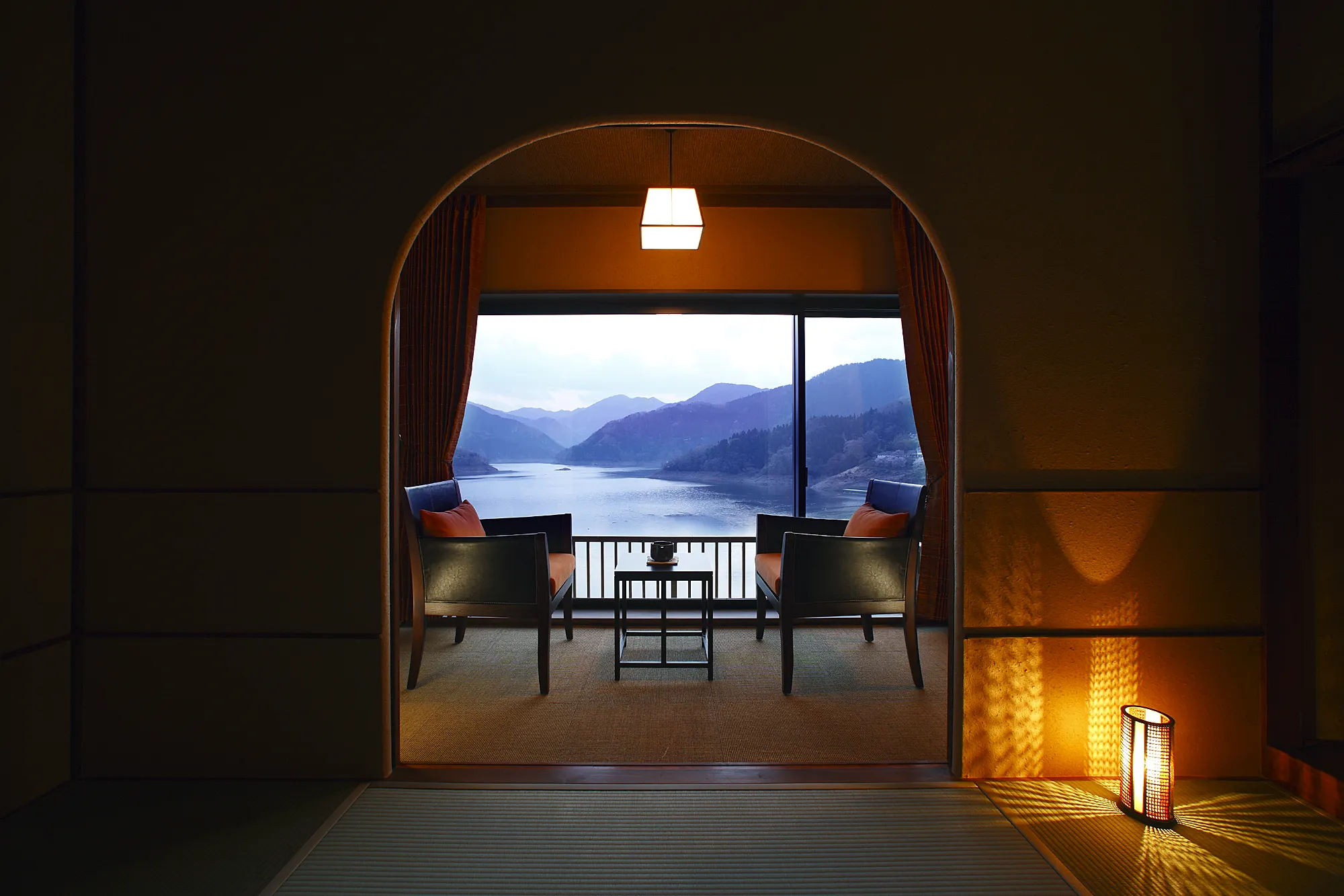 茜彩庵 山水